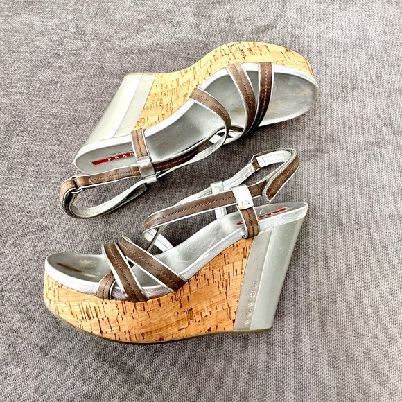 Prada Strappy Wedges - Picture 8 of 8